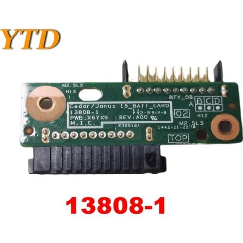 Original for Dell Inspiron 3541 3542 3543 Battery Connection Board X6YX9 13808-1 tested good free shipping
