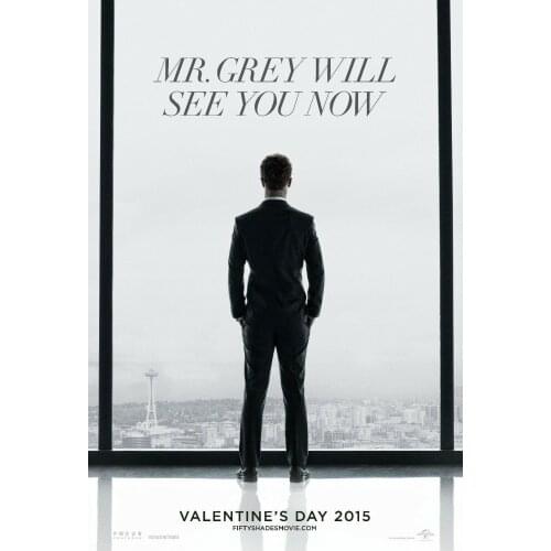 Fifty Shades of Grey Movie Art Silk Poster Print 24x36inch