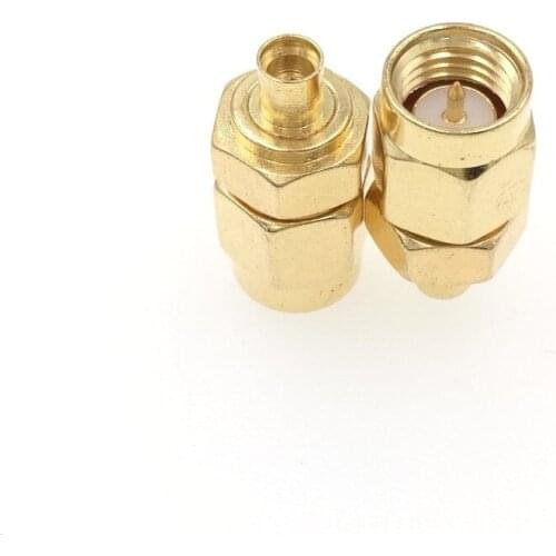 MMCX Female To SMA Male Straight RF Adapter Connector