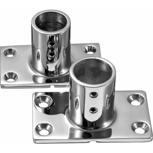 Ship pipe seat 316 stainless steel ship railing handrail fittings guide rail pipe seat anti-rust marine hardware