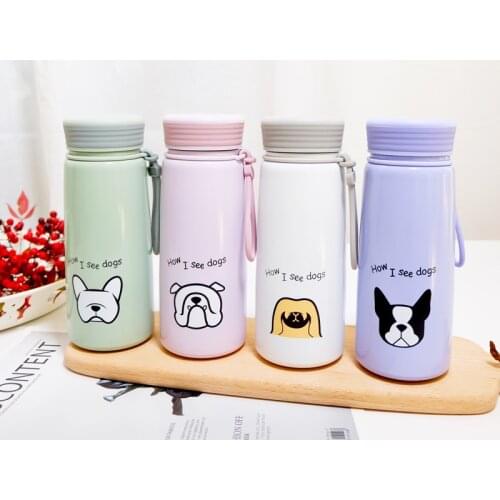 400ML Double Stainless Steel Vacuum Flask Coffee Tea Milk Thermos Mug Travel Water Thermal Bottles Tumbler Thermo cup Thermofles