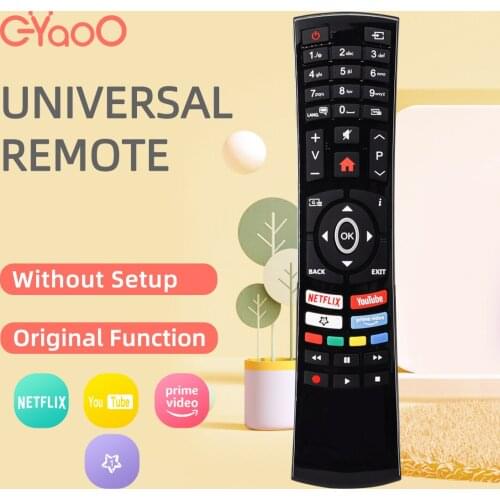 T-1638 TV Remote Control Smart TV Universal Remote Control Of Vestel Major LED TV