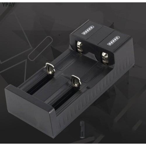 Universal 2 slot Battery USB Charger Smart Chargering 3.7V for 18650 Charger Rechargeable Batteries Li-ion 18650 26650 14500