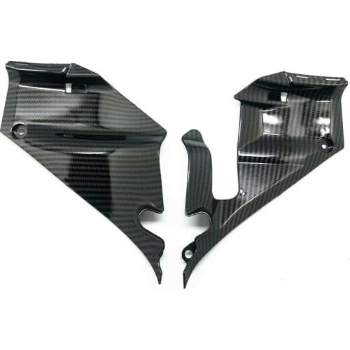 Carbon Fiber Pattern Left Right Inner Fairing Cowl Pawl Trim Part for 07-12 Honda Cbr 600rr F5