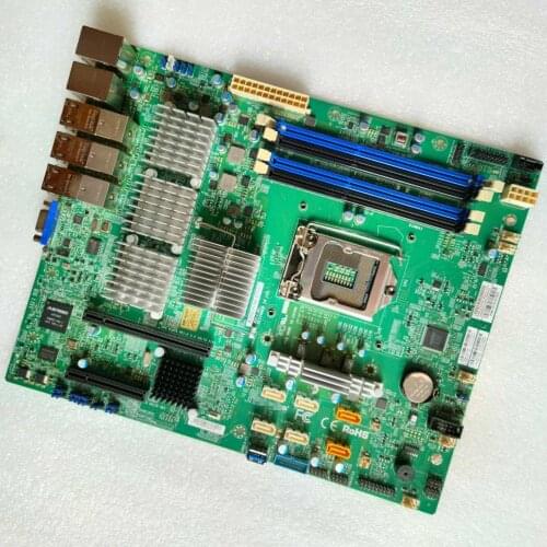 X10SLH-N6-ST031 REV:1.02 for Supermicro Server Workstation Motherboard