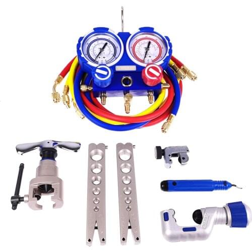 VALUE Combination Tool Set Table group/cutter/tube reamer/tricolor tube/chamferer/tool box VTB-5B