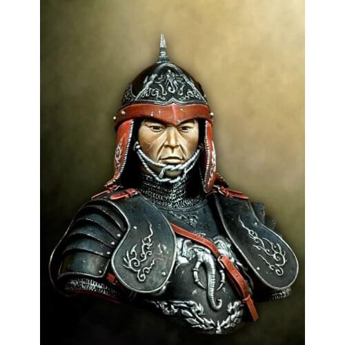 1/10 Thai Prince ancient bust Resin figure Model kits Miniature gk Unassembly Unpainted