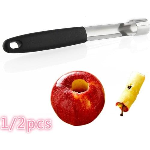1/2 Pcs Stainless Easy Steel Twist Fruit Core Remover Apple Kitchen Gadgets Home Dining BarGadgets Tools