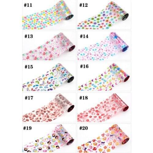 100sets 12pcs/set Nail Art Transfer Foils Sticker Adhesive Nail Polish Wrap Nail Tips Decorations Accessories DHL