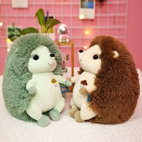 23/30/40cm Cute Cartoon Hedgehog Plush Toy Stuffed Doll Children Kids Christmas Gift Soft Pillow Lovely Pp Cotton Children Gifts