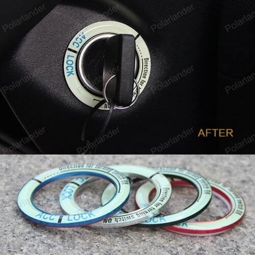 Car Ignition swtich decoration Cover suitable for Buick Excelle second generation Luminous key ring