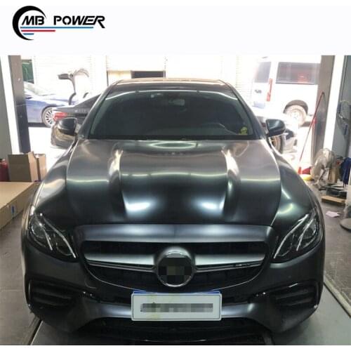 E CLASS W213 E63 hood high quality fit for E CLASS w213 e63 front hood body kit bonnet hood cover