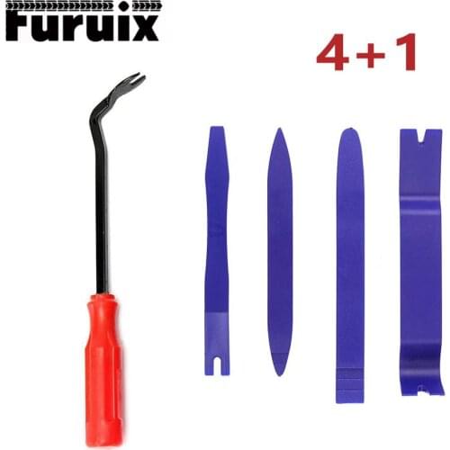 Car Removal Repair Tools Automobile Nail Puller Radio Audio Panel Door Repairing Clip Trim Removal Pry Repair Hand Tool Plastic