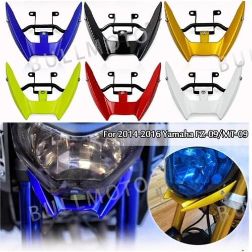 For Yamaha MT09 FZ09 2014 2015 2016 Front Headlight Stay Headlamp Support Bracket Upper Fairing Cowling Beak Holder