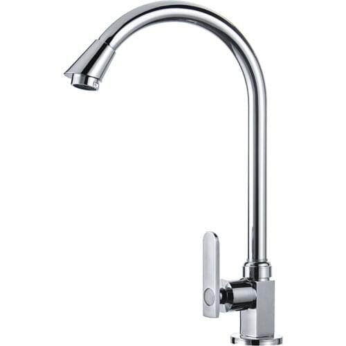 360 Degree Kitchen Faucets Single Lever Spout Sink Faucet Pull Out Kitchen Tap Single Hole Handle Swivel Water Mixer Tap