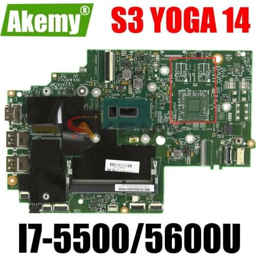 For Lenovo Thinkpad S3 YOGA 14 13323-2 448.01110.0021 Laptop motherboard CPU I7-5500/5600U DDR3 100% fully tested