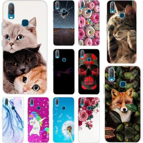 For VIVO Y11 2019 Soft Silicone TPU Case VIVO Y11 (2019) Printed Phone Cover Bumper For VIVO Y11 Y 11 Back Case Fundas