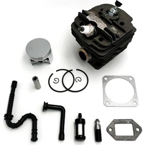 48mm Cylinder Piston Spark Plug Kit For STIHL 034 036 MS360 MS340 MS 340 360 Chainsaw Engine Motor 11250201206, 1125 020 1206