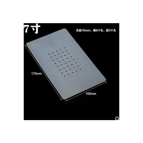 7 inch 14 inch Suction Heating Separate Rubber Mat LCD Screen Glass Separating Glue Cleaning Suction Hole Pad