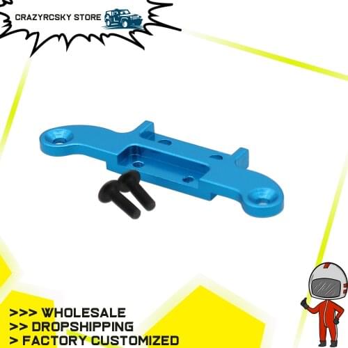 RCAWD Alloy Radio Tray Link Plate For RC Hobby Model Car 1:16 HQ731 HQ732 HQ733 HQ734 Buggy Big Foot Truck Rally Car