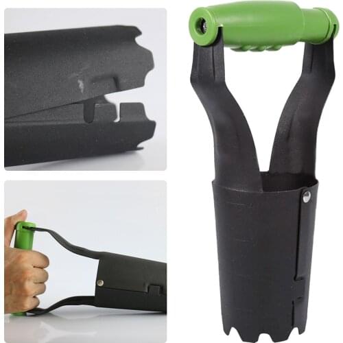 Manual Weeder Shovel Garden Weeding Transplanting Shovel Filler Hole Garden Tool Soil Release Excavation Seedling Transplanter