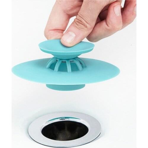 Kitchen Sink Strainer Drain Plug Bathroom Accessories Products Shower Filter Bathroom Accessory Basin Hair Catcher Water Stopper