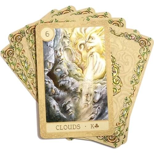 Fairy Tale Lenormand Tarots 38 Card Deck Full English Divination Fate Board Game