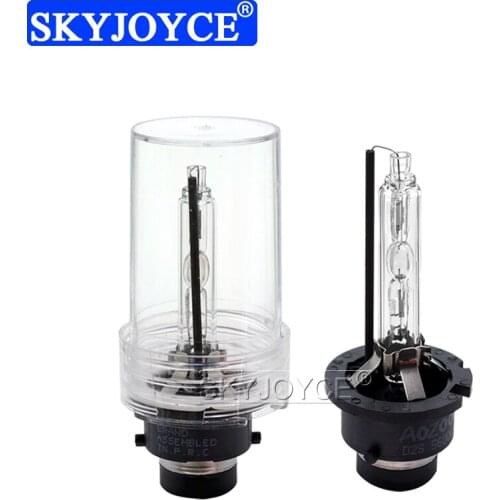 SKYJOYCE 2PCS Super Vision 3800LM D2S Xenon HID Lamp Bulbs 35W Aozoom D2S D4S 5600K Original Car Headlight For Toyota Lexus