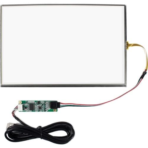 10.1inch 4-Wire Resistive Touch Panel Controller Card for 1280x800 B101EW05 B101UAN02 LCD Screen