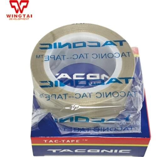 100% Korea TACONIC Glass Fiber Tape Beige Silicone Adhesive Tape