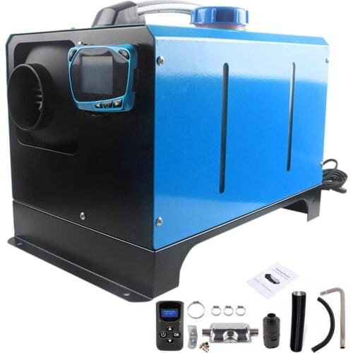 12V/24V 5KW All In One Car Heater Remote Control Low Noise Diesel Heater For camper van Motorhome Truck webasto With LCD Display