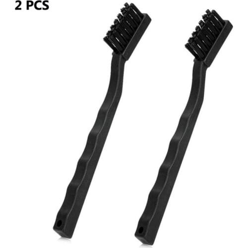 2pcs/ pack) Anti-Static Brush Components Cleaning Brush Clean Tool Plastic Antistatic Brushes Electric Hand Tool Clean Brushes