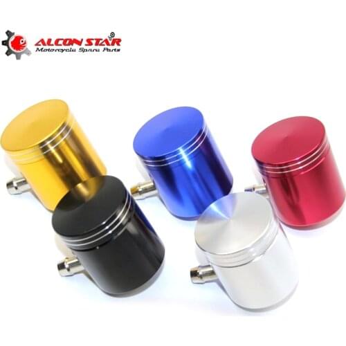 Alconstar-CNC Aluminum Motorcycle Fluid Oil Reservoir Front Brake Clutch Tank Cylinder Oil Cup For Kawasaki for KTM for Honda