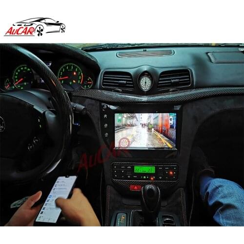 AuCAR 9" Android 1 DIN multimedia Car radio Stereo for Maserati GT/GC GranTurismo 2007 - 2017 GPS navigation auto head unit