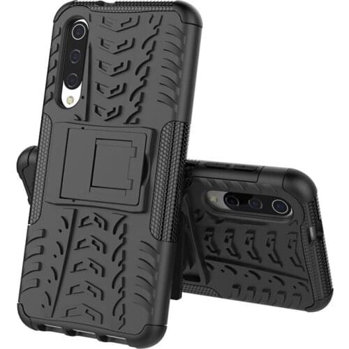 For Xiaomi Mi 9 Case Mi9 SE Cover Shockproof Armor Rubber Silicone Hard PC Phone Case For Xiaomi 8 Lite Redmi Go Note 7 Coque