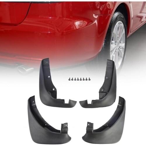 70% Dropshipping!!4Pcs LB-SY-508 Splash Guard Protective Anti-aging Reliable Car Black Fender for Mazda 6