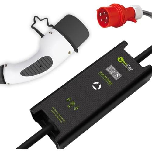 Evse charger level 2 Adjustable EV charging station for Electric Car Type 2 16A 3 phase 11KW