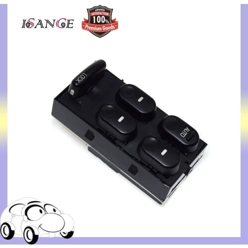 ISANCE Master Power Window Switch left Front For BUICK Century 3.1L & Regal 3.8L 1997 1998 1999 2000 2001 2002-2005 10433029