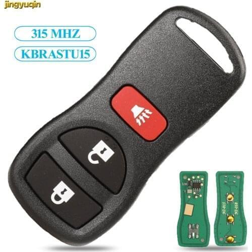 Jingyuqin Smart Car Key 315Mhz For Nissan Armada Frontier Murano Pathfinder Quest Titan Xterra 2005-2007 KBRASTU15 3B Remote Fob