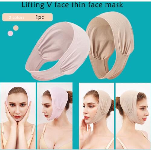 Lifting Double Chin Decree Pattern Sleep Beauty Woman Bandage V Face Artifact Face-lift Face Mask