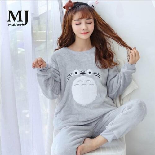 MJ038A Flannel Kigurumi Pyjamas Winter Pink Pizama Damska Pijama Feminino Pijama De Animal Thick Pyjama Femme Pijamas Women