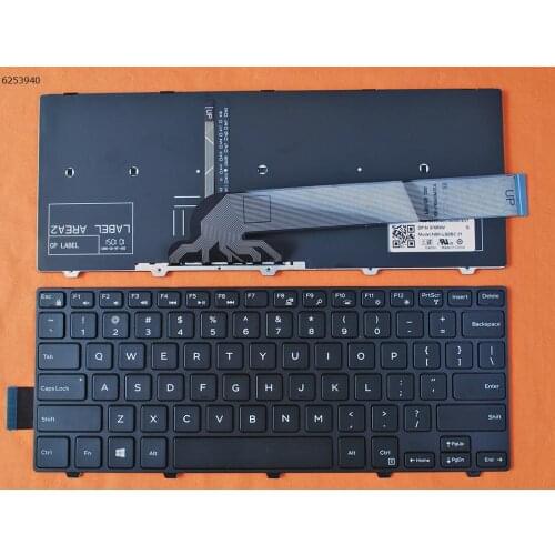 US QWERTY New Keyboard for Dell Inspiron 14 5442 5445 5447 5448 5451 5455 5458 7447 5452 5457 5459 5443 Laptop with Backlit