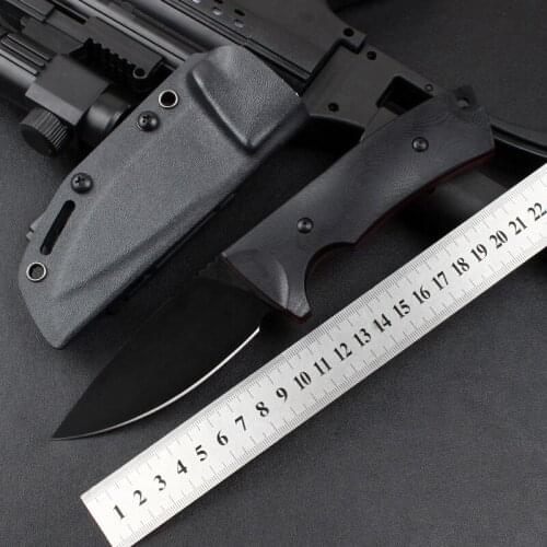 New Fixed Blade Knife Military Knife Tactical Straight Knife Survival Camping Knife EDC Pocket Knife Fishing Knife Portable