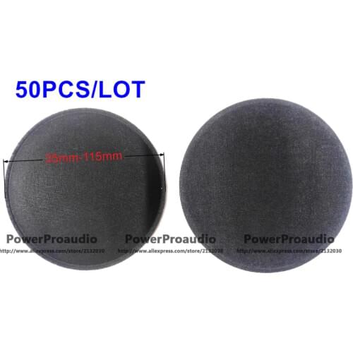 10PCS /LOT Speaker Cloth Fabric Dust Cap Cover Woofer Subwoofer 35mm-115mm variety optional speaker repair accessories
