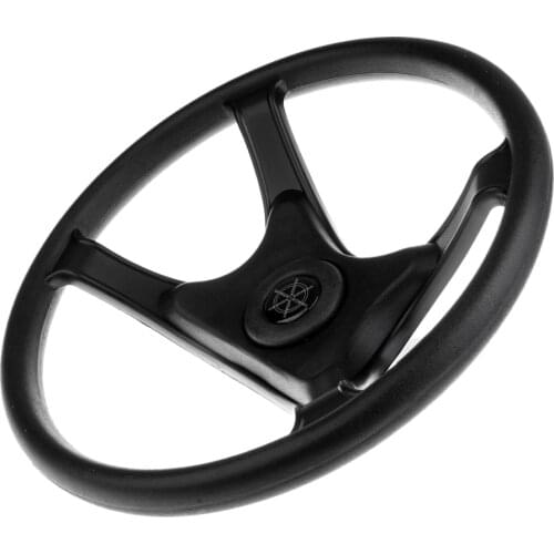 Heavy Duty Universal 330mm Marine Sports Boat Steering Wheel 4 Spoke 3/4 inch