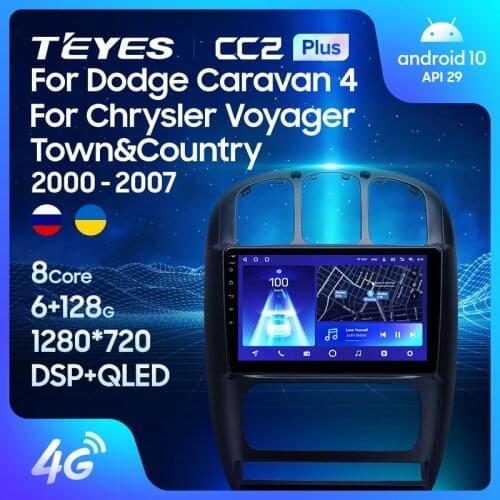 TEYES CC2L CC2 Plus For Dodge Caravan 4 For Chrysler Voyager RG RS Town & Country RS 2000 Car Radio navigation No 2din 2 din DVD