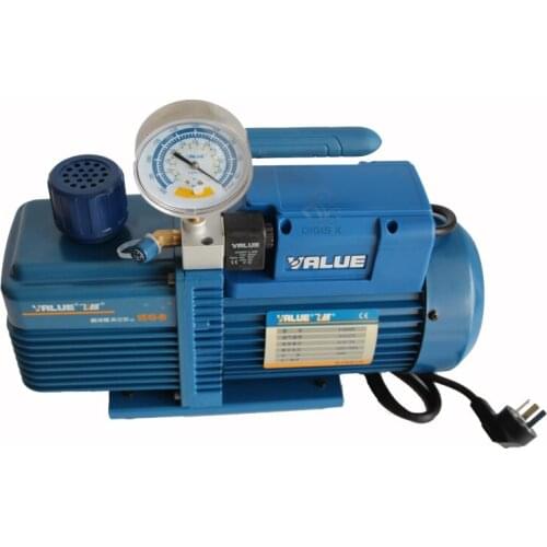 Free shipping V-I280SV Four 4 LBipolar Refrigerant Vacuum Pump 14.4M3 / H Screen Bonding Vacuum Pump 220V With Solenoid valve