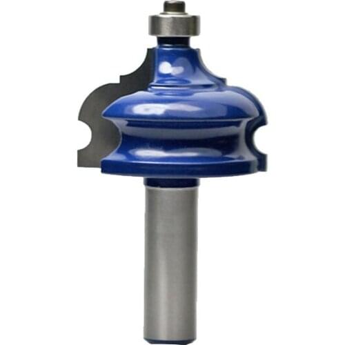 1pc 1/2 shank Lace milling cutters CNC Engraving High-speed steel woodworking tools Special Profiled knife