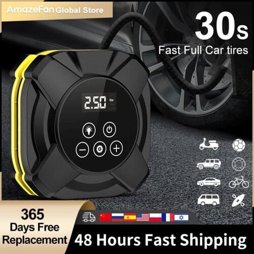 Car Air Compressor 30 Second quick Inflated 150PSI Electric Air Pump digital Tire Inflator Auto Tyre Pumb for Auto Moto Bicycles