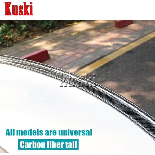 Car Carbon Fiber Rear Spoiler Wing For Porsche 911 Cayenne Macan For Mercedes W211 W203 W204 W210 W205 W212 W220 AMG Accessories